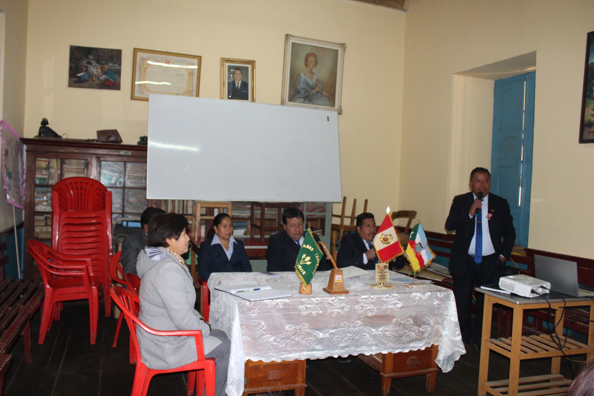 Participantes en Muquiyauyo
