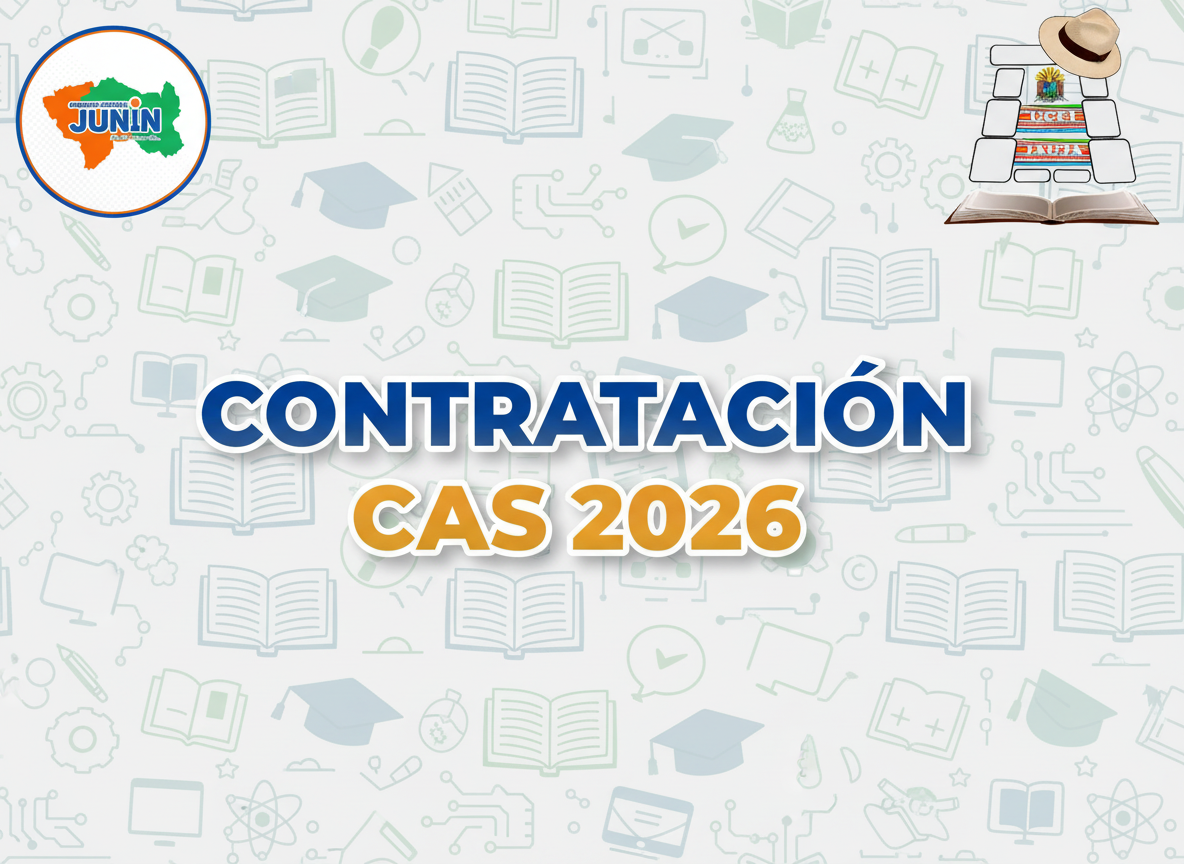 Contrata CAS UGEL Jauja 2026