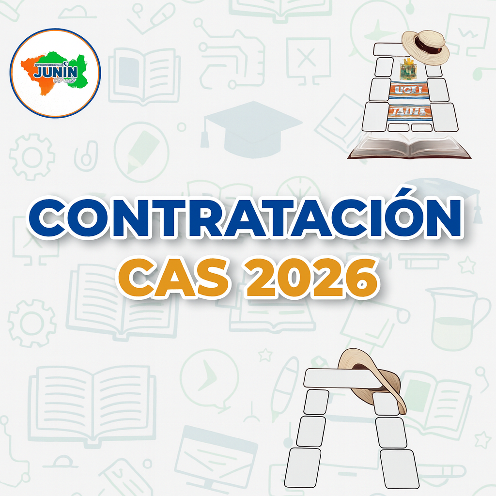 Contrata CAS UGEL Jauja 2026