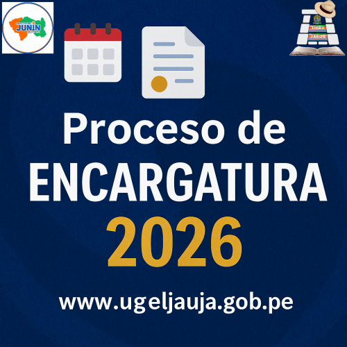 Proceso de Encargatura 2026