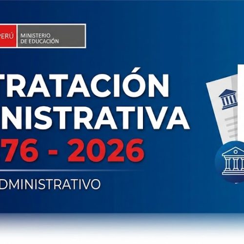 CONTRATACIÓN ADMINISTRATIVA D.L. 276 – 2026