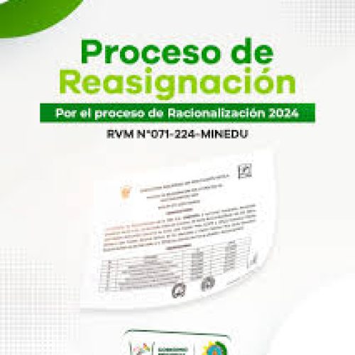 Proceso de Reasignación por Racionalización del ámbito de la UGEL Jauja