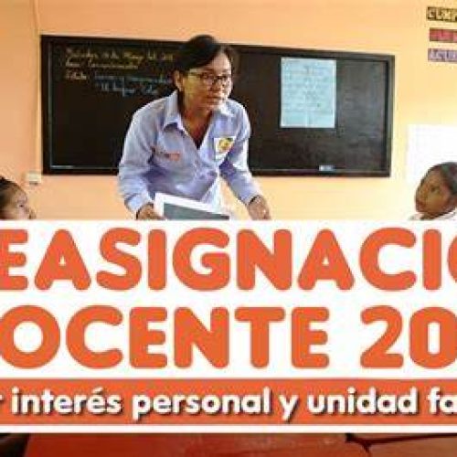 CRONOGRAMA DE REASIGNACIÓN DOCENTE UGEL JAUJA 2023